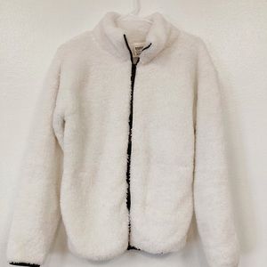 Victoria Secret Pink fluffy full zip jacket